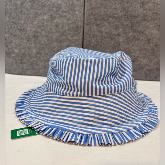 🌞Baby Gap Blue & White Pinstripe Sun Hat - Unisex (NWT, Size 4 Years) 🌞 - Picture 1 of 6
